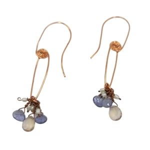 Vintage earrings handmade